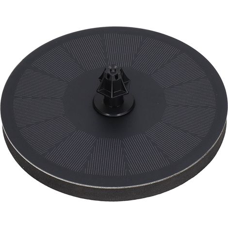 Fontaine Solaire Flottante Haute Efficacité Pompe à Eau pour Bassin Oiseaux Décor Jardin Étanche (1/5)