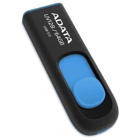 Memoria USB Adata AUV128-64G-RBE 64 GB Azul (1/5)