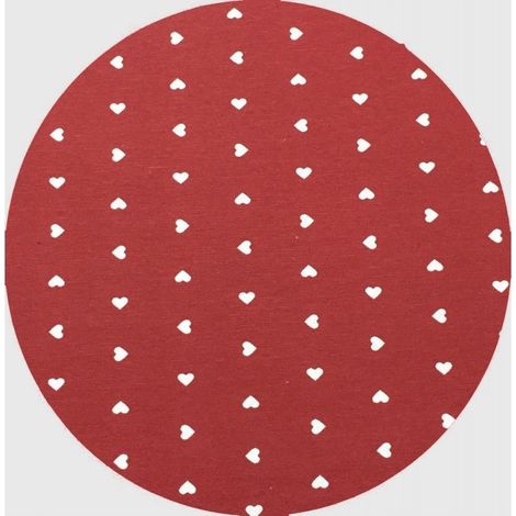 Trade Shop - 6 Copri Sediate Cuscini Tondo Con Fascia Elastic Cuscino Imbottito Sfoderabile -
