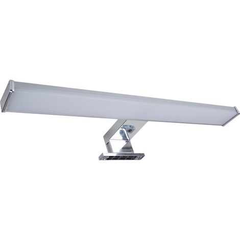 Applique miroir SDB LED 8W 4000K chrome 40cm IP44 (1/3)