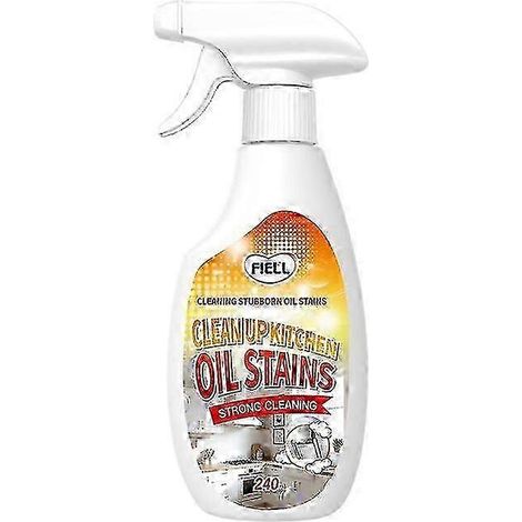 Spray dégraissant puissant pour la cuisine, idéal pour éliminer les taches d'huile et de graisse. (1/5)
