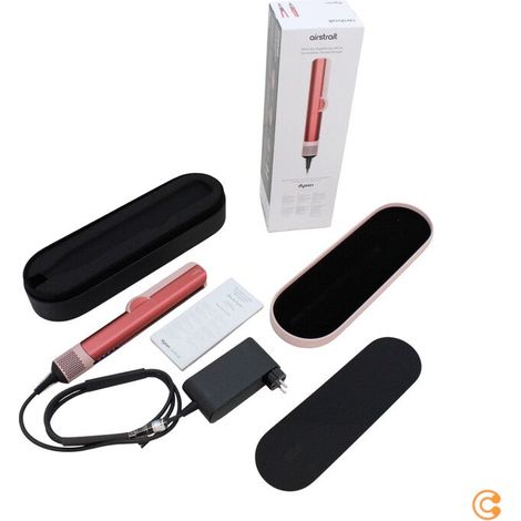 [NEUWERTIG] B-Ware Dyson Glätteisen Haarglätter Luftstromtechnologie Airstrait Erdbeere Geschenkbox (1/2)
