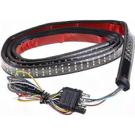 Barre LED 60" pour Hayon Pickup F150, Feu Arrière Stop Clignotant Clignoteur, Rampe Étanche Camion (1/5)