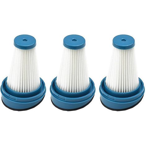 3 Filterelemente für Black&Decker HSV320J, HSV420J und HSV520J Staubsauger
