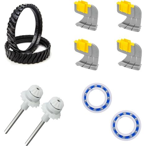 Pool Clean Parts Kit de reconstruction pour aspirateur de piscine Zodiac Baracuda MX8 MX6 MX8 Elite MX6 Elite Kit de reconstruction pour nettoyeur de piscine Remplace R0714400 R0525100 R0526100 (1/5)