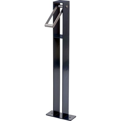 Supporto portabiciclette rastrelliera per biciclette HHG-302 acciaio zincato verniciato a polvere antracite