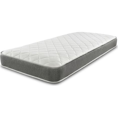 Sirocco Airflow Hybrid Mattress - 18cm Deep, Spring & Memory Foam Support - 2ft6 Small Single