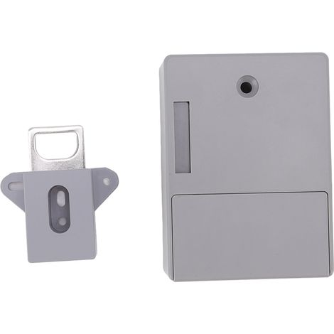 Serrure électronique pour armoire, 2 modes de déverrouillage, haute sécurité, avec fonction d'invite, pour casiers, tiroirs et classeurs. (1/5)