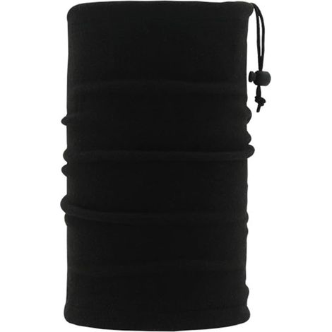 Multifunctional fleece neck warmer for motorcycling, hiking, and ski mask use, breathable with drawstring, 25 x 30 cm (1/5)