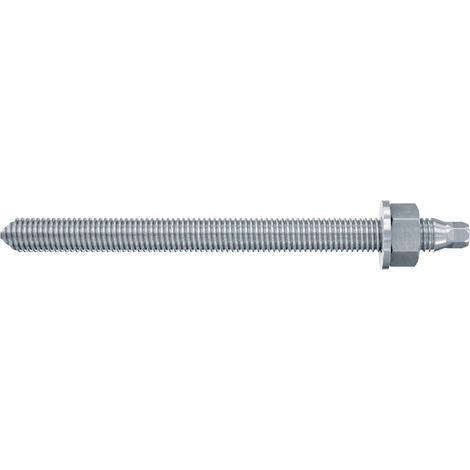Nom Fischer 10x Ancrage à tige RG M 12 x 120 mm galvanisé qualité d'acier 5.8 - 535010