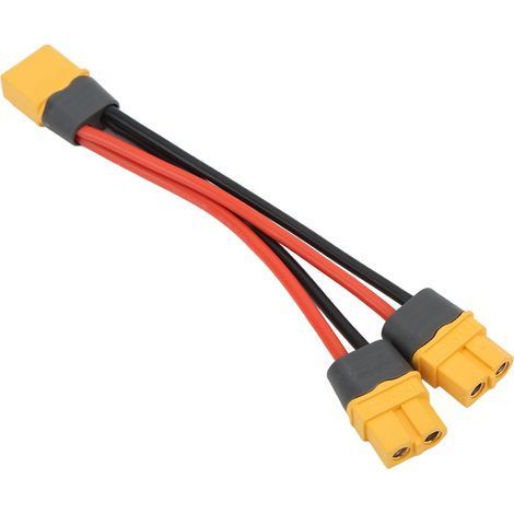 XT60H-Adapterkabel, 136 mm/5,4 Zoll paralleles Adapterkabel für ferngesteuerte Modellautos, Flugzeuge und Boote