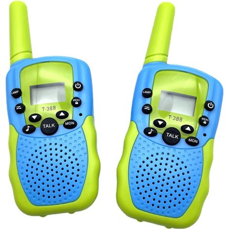 Lot de 2 talkies-walkies pour enfants de 3 à 7 ans, garçons et filles - FA-AquaForge (1/5)