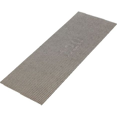 Maille Abrasive - K120 - 110 x 280 mm - Flexible - Perforée - Lot de 5