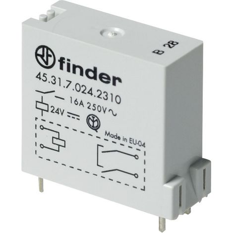 Finder 45.31.7.012.0310 Printrelais 12 V/DC 16 A 1 Schließer 1 St.