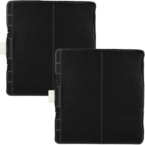 vhbw 2x filtro a carboni attivi compatibile con Viva VVA92E452 cappe aspiranti - 23,3 x 21,5 x 2,2 cm