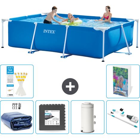 Rechteckiger Frame Pool - 300x200x75 cm - 7-teilig S141