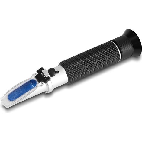Professionelles tragbares Refraktometer zur Messung von Alkohol 0-80%, manuelles Qualitätsprüfgerät, präzises Kontrollinstrument für Getränke und Spirituosen. (1/5)