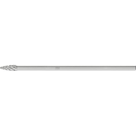 PFERD TOOLS Hartmetall Hochleistungsfrässtift STEEL Spitzbogen SPG Ø 08x20mm Schaft-Ø 6x150mm für Stahl