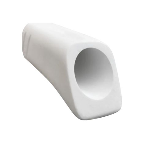 Gocciolatoio per Balconi Tipo Chiuso 23 x 8 cm Bianco