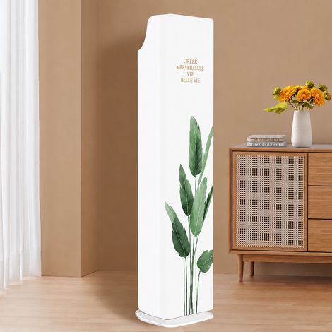 Housse anti-poussière intégrale pour climatiseur colonne Gree Shi Guang Xu motif forêt tropicale réf 9880 500 g – Livraison gratuite