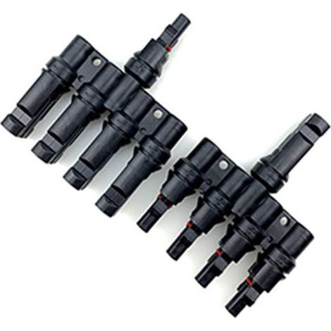 PVS-CON-PV004-T4-SET: 4-Port MC4-Splitter