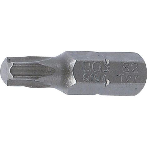 1 - Embout - Profil T - Acier - Pour Visseuse Électrique - Traitement Rapide Des Vis - Argent - 2,5x0,63 Cm (1/2)
