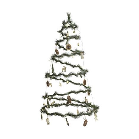 Albero di Natale a Spirale da appendere Luminoso Bianco dim 58 cm (1/3)
