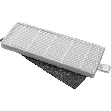 Filterset kompatibel mit iLife A4S/A40/CEN550 Saugrobotern – Ersatzfilter (HEPA-Filter, Schaumstofffilter) (1/4)