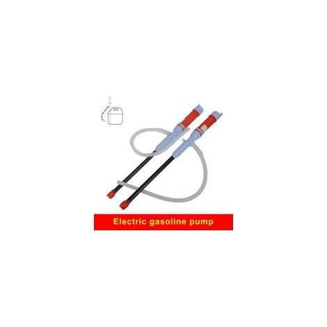 2Pcs Pompe à Eau portative à Piles, Pompe Diesel, Pompe de Transfert électrique, Pompe à Siphon de Carburant, Pompe à Huile, Pompe à Essence, Pompe d'aspiration d'eau (Rouge)