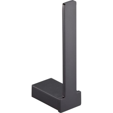 Portarrollos reserva de pared, serie YASS, acabado negro mate - MANILLONS TORRENT (1/2)