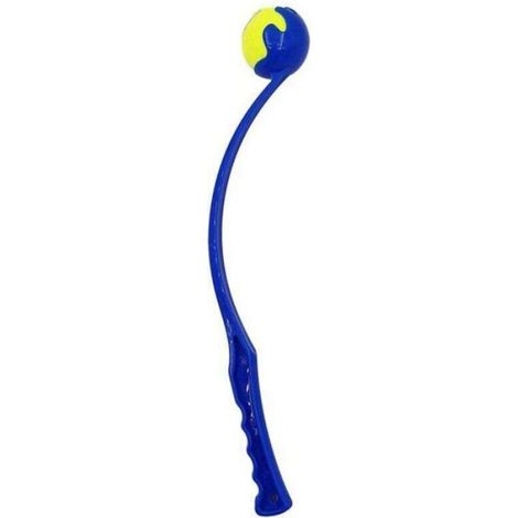 Lanceur De Balles - 50 Cm - Polypropylène - Poignée Ergonomique - Pour Chiens - Jeu Récupération Extérieur - 1 Pièce (1/4)