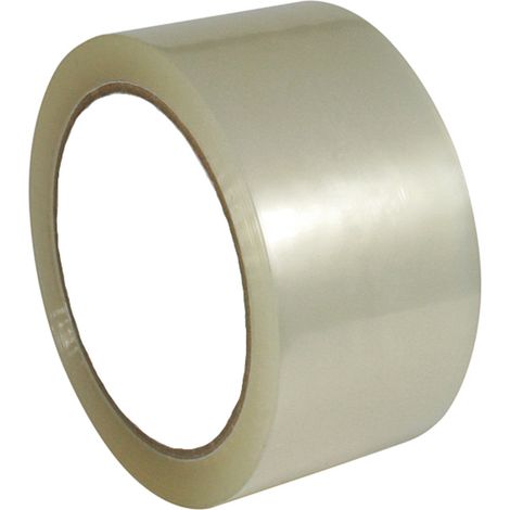 Ruban d'emballage PP, 66m x 50 mm, transparent