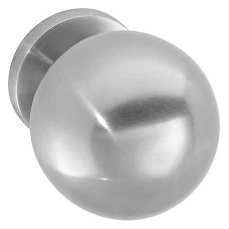IN00090 Pomo Bola Fijo D65 In.00.090 Inox