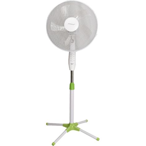 Ventilatore Johnson ZEFIRO a piantana con 5 pale regolabili a 3 velocità - Diametro 43 cm con altezza regolabile fino a 130 cm di altezza (1/5)