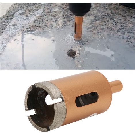 Foret diamanté avec scie cloche pour marbre, carrelage, béton et verre, 25-38 mm, 35 mm (1/5)