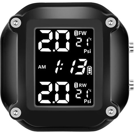 Système de surveillance de la pression des pneus de moto (TPMS) système de détection de la pression des pneus de moto et de véhicule électrique. (1/5)