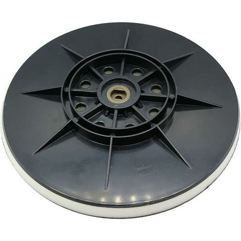 Plateau de ponçage 215 mm – Compatible avec ponceuses à sec – 8 trous pour aspiration poussière – Connexion M10 rapide - DW 215 TE (1/5)