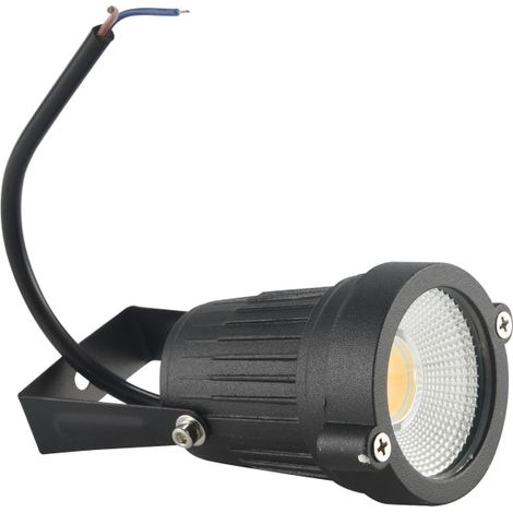 Spot étanche LED 12V 3W Cob pour jardin, projecteur extérieur arbre, lumière chaude sans piquet, éclairage paysager pelouse (lot de 1) (1/5)