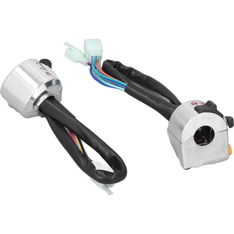 Ensemble de commandes de guidon universel pour scooter 50cc, poignée de 22 mm, frein à disque