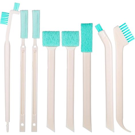 Miniatur-Reinigungsbürsten für enge Stellen, kreatives Bürstenset für Fugen, Fenster, Wasserhähne und unzugängliche Oberflächen