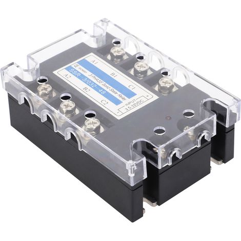 3-Phasen-Halbleiterrelais, industrieller elektrischer Controller, DC-AC 480 V, SSR-3/032-48150A (1/5)