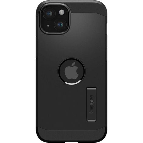 Funda iPhone 15 Spigen Tough Armor Mag Negra