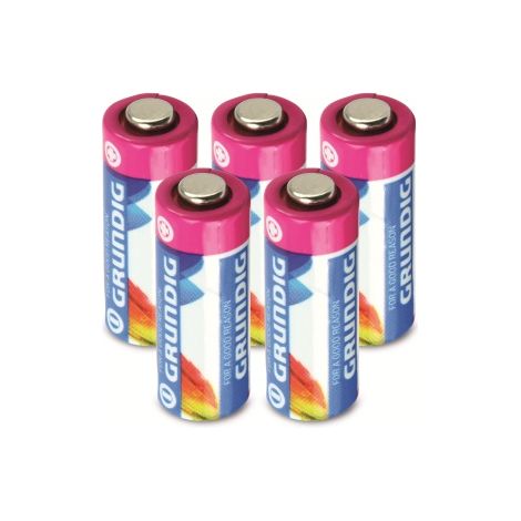 GRUNDIG Batterie 12V MN21/23A Power++, Alcaline, 5 pièces