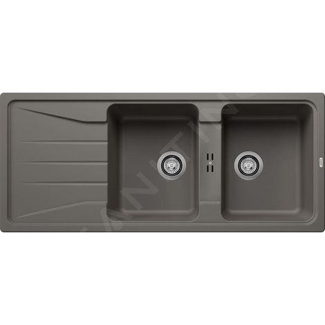Blanco Sona 8 - Évier en silgranit, 1160x500 mm, gris 527339 (1/2)