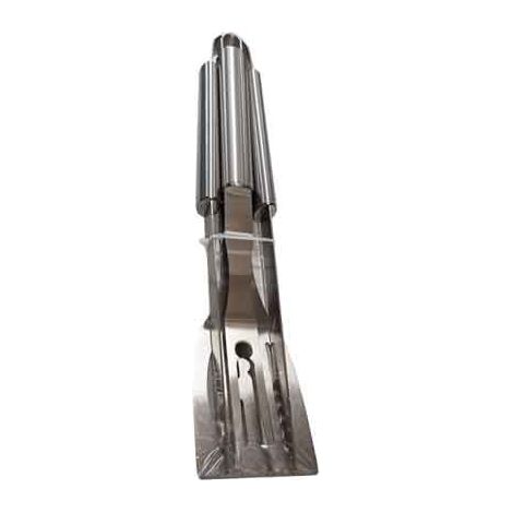 SET PER BARBECUE 3 PEZZI IDEAL STAR 43 cm - IDEAL STAR
