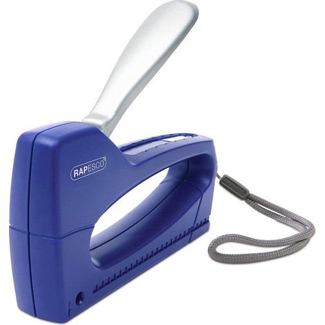 RAPESCO Z-DUO AGRAFEUSE MANUELLE POUR AGRAFES 13/4-8 MM ET 53/4-8 MM - 300 AGRAFES - BLEU 0955 (1/5)