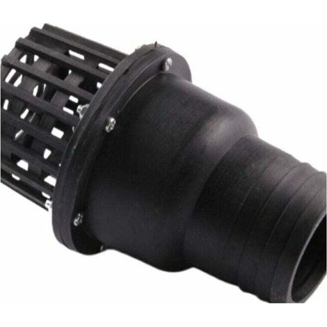 Clapet anti-retour Pompe à eau soupape de fond clapet anti-retour 3 pouces soupape de fond en plastique pommeau de douche diamètre extérieur 75MM 2 pièces (1/4)