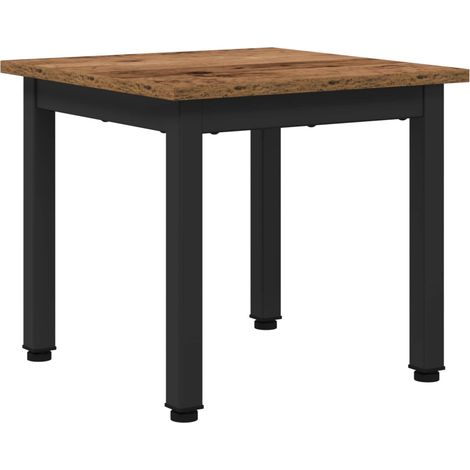 Table basse Bois ancien 40 x 40 x 36 cm Bois d'ingénierie vidaXL