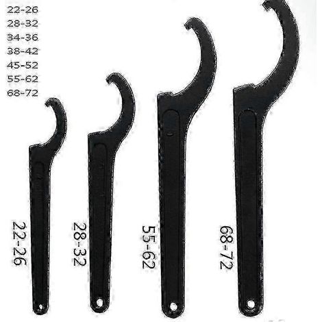 Clé à molette réglable 22-72 mm pour réglage de la précharge des amortisseurs de moto (38-42 mm) (1/4)