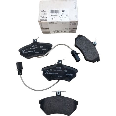 Kit 4 pastiglie freno anteriori compatibile per audi a4 dal 1994-2001